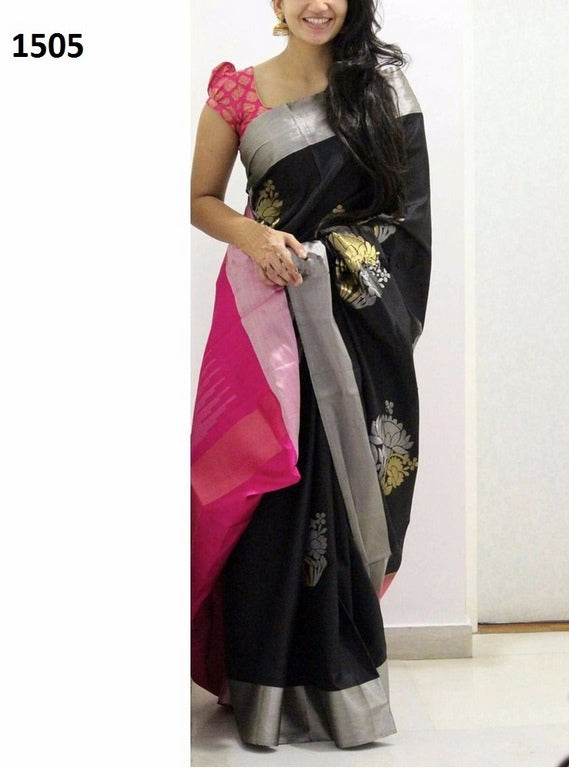 Stylist Multicolor Printed Ceremonial Saree