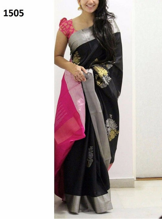 Stylist Multicolor Printed Ceremonial Saree