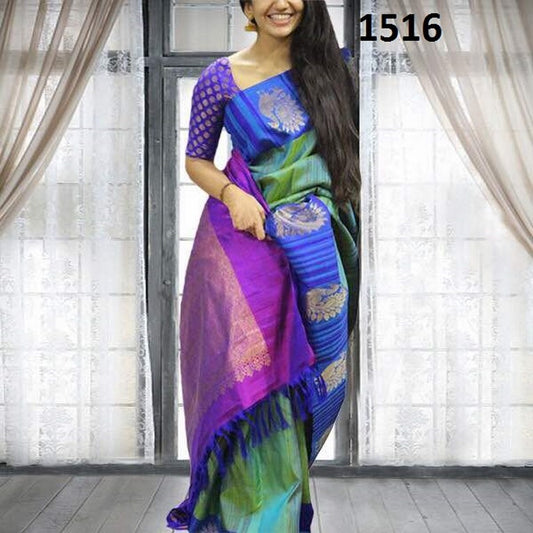 Stylist Multicolor Printed Ceremonial Saree