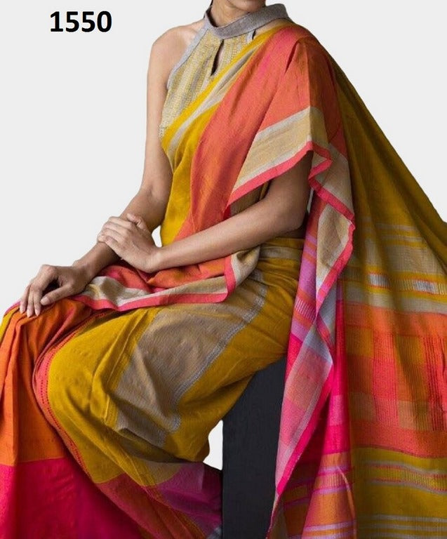 Stylist Multicolor Printed Ceremonial Saree