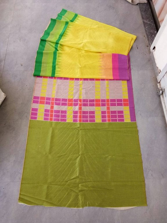 Stylist Multicolor Printed Ceremonial Saree