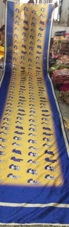 Stylist Multicolor Printed Ceremonial Saree