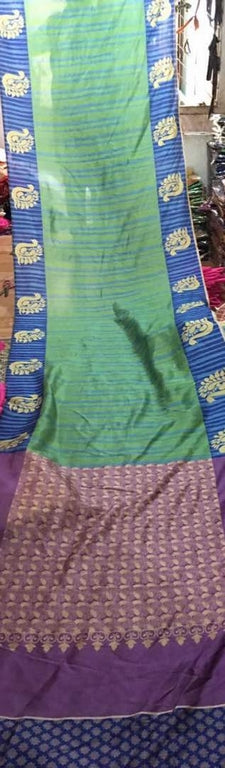 Stylist Multicolor Printed Ceremonial Saree