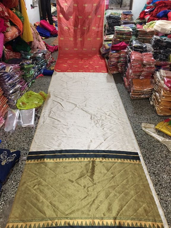 Stylist Multicolor Printed Ceremonial Saree