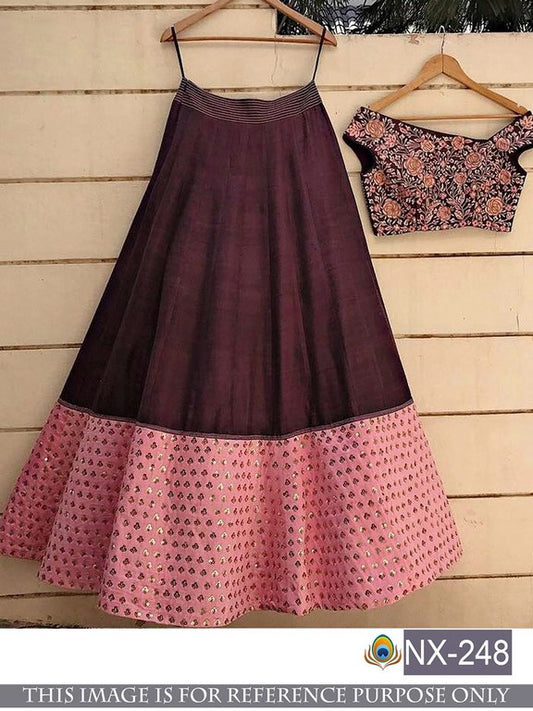 Stylist Pink embroidered Ceremonial lehenga