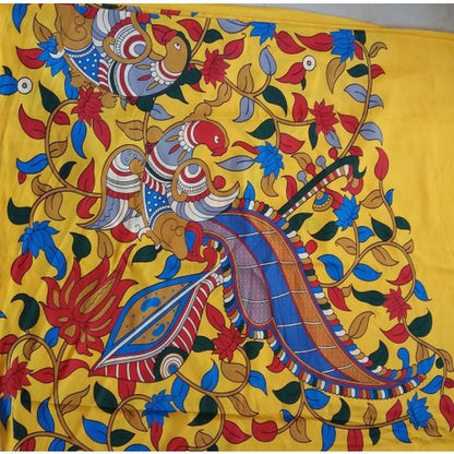 Stylist Yellow Printed Festival Saree