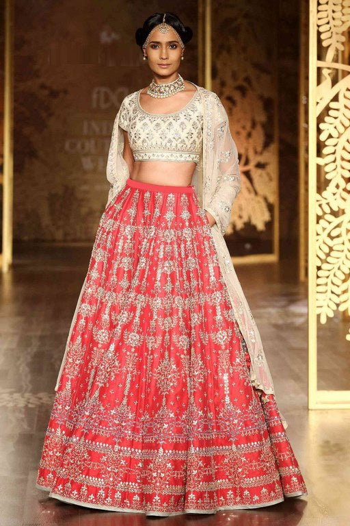 Wedding Wear Heavy Bridal nura silk embroidered Lehenga
