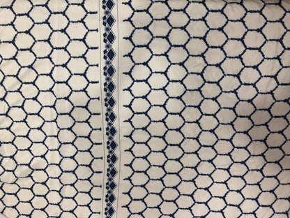 white chinon silk digital printed saree