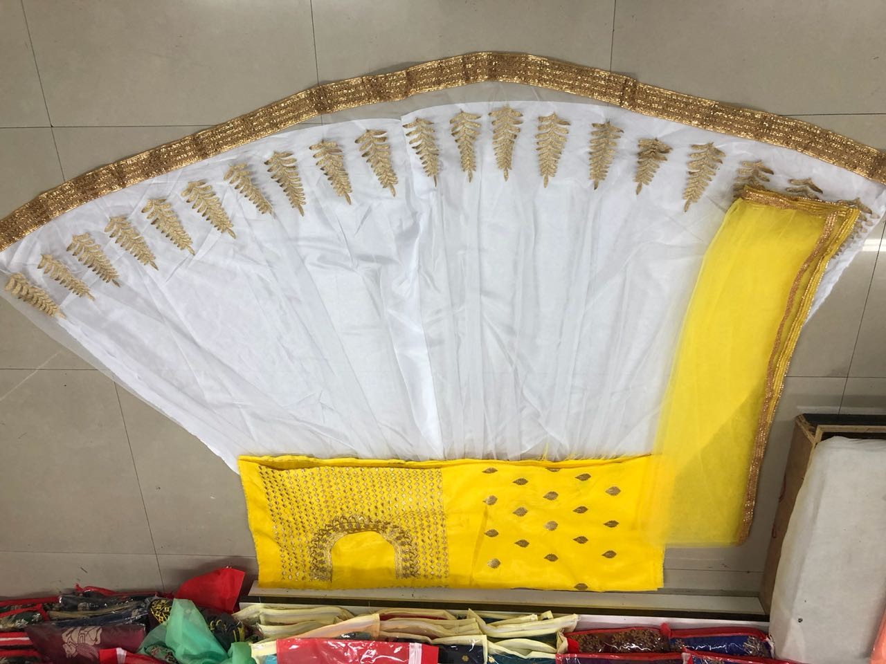 white net beautiful lehenga choli