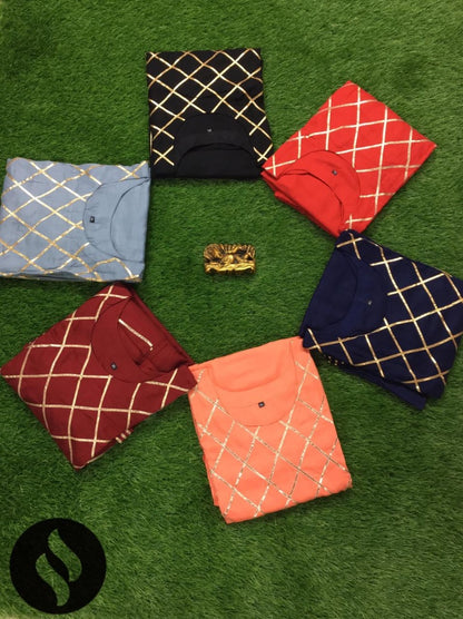 Wine maroon rayon cotton plazzo salwar suit